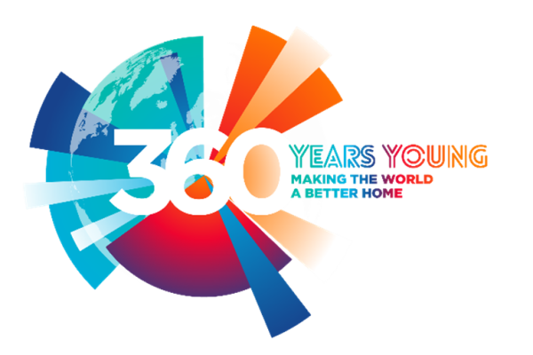 Saint-Gobain celebra 360 anos com a campanha global “360 YEARS YOUNG”